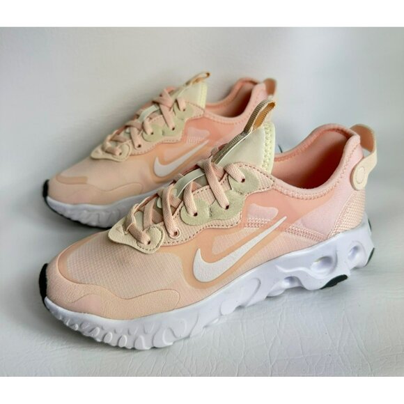 F2- SIZE 6.5 WOMEN'S NIKE REACT ART3MIS ORANGE PEARL/WHITE/IVORY CN8203-800 - Picture 5 of 9